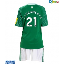 Newcastle United Tino Livramento #21 Gostujuci Dres za djecu 2025-26 Kratak Rukav (+ Kratke hlače)